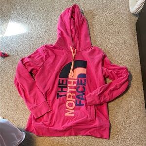 The North Face Vibrant Pink Hoodie